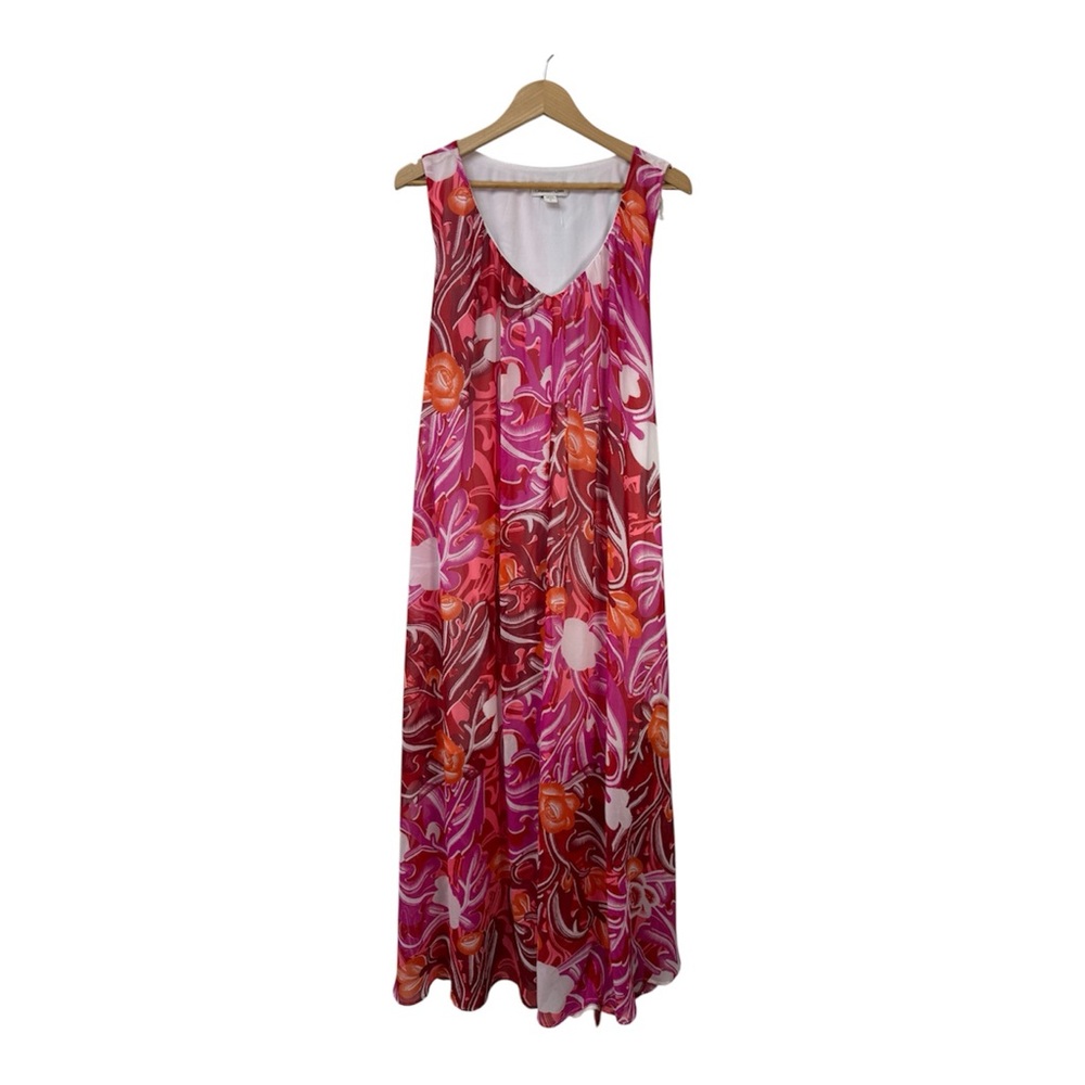 Coldwater Creek Funky Print Maxi Dress size 14 - Picture 2 of 11